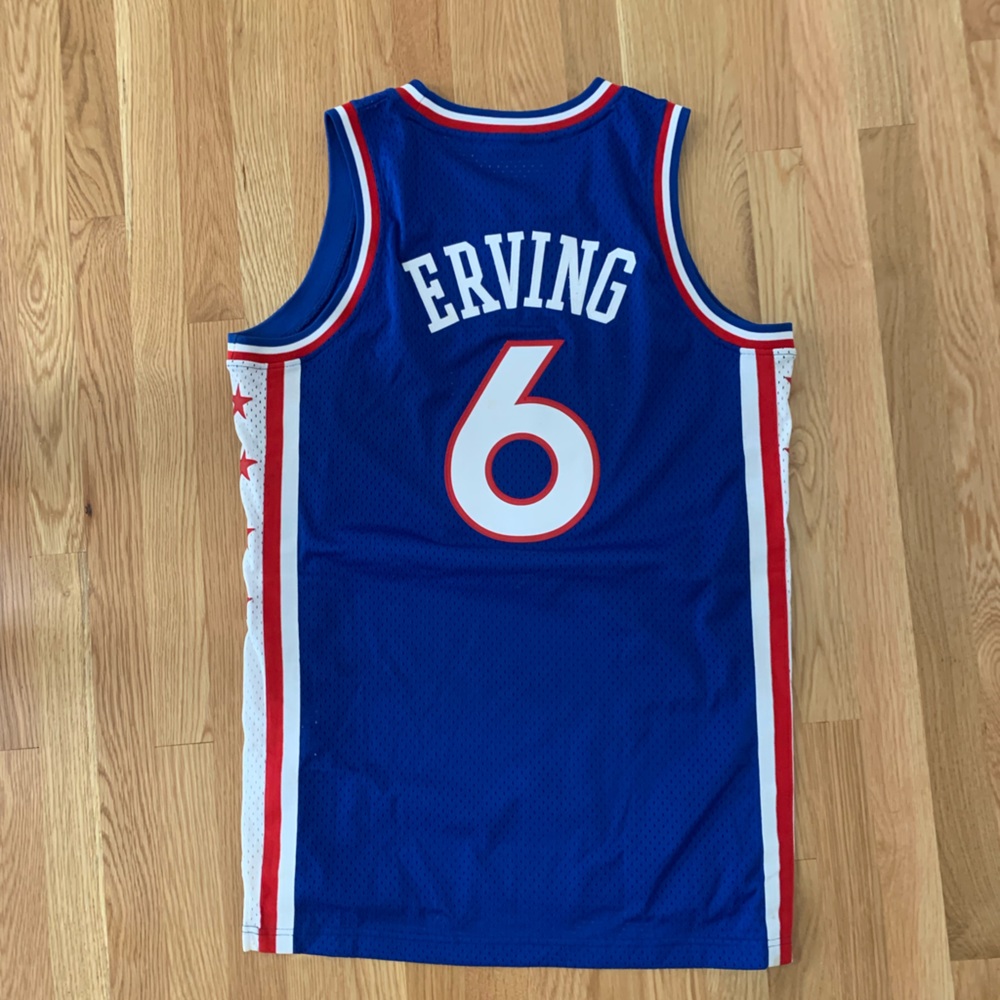 Vintage 76ers Julius Erving Jersey, Size M